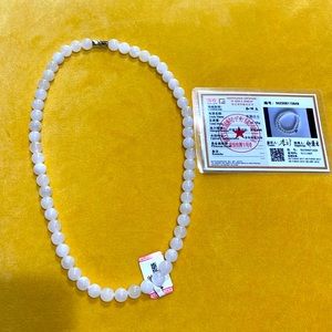 Natural Hetian Jade Necklaces